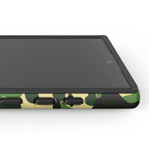 Green Street Camo Galaxy S25 Ultra Impact Case